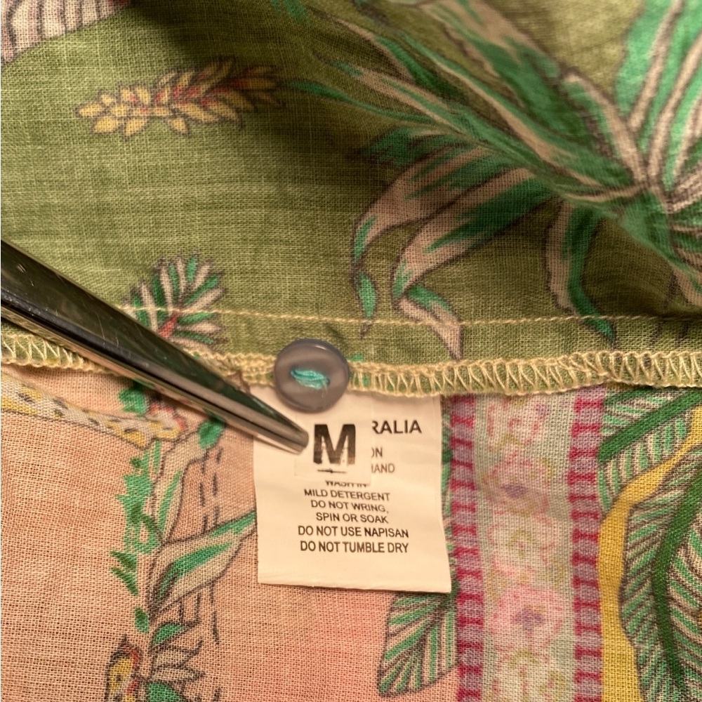 Bohemian Animal Print Midi Dress in Multicolor - Picture 15 of 15